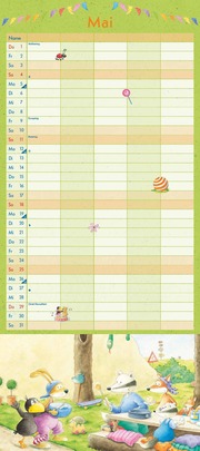 Der kleine Rabe Socke Familienkalender 2025 - Abbildung 5
