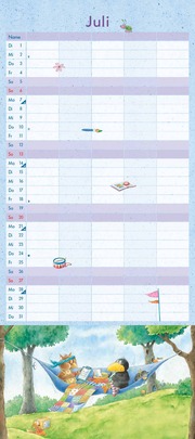 Der kleine Rabe Socke Familienkalender 2025 - Abbildung 7