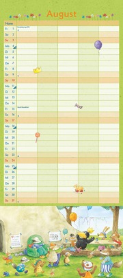 Der kleine Rabe Socke Familienkalender 2025 - Abbildung 8