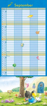 Der kleine Rabe Socke Familienkalender 2025 - Abbildung 9