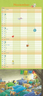 Der kleine Rabe Socke Familienkalender 2025 - Abbildung 11
