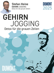 Stefan Heine Gehirnjogging 2025 Tagesabreisskalender - 11,8x15,9 - Rätselkalende - Cover