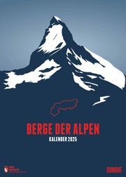 Marmota: Berge der Alpen 2025 - 12 Berg-Plakate - Wand-Kalender von DUMONT - Poster-Format 50 x 70 cm