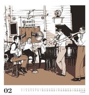 Jazz 2025 - Fotokunst-Kalender - Querformat 45 x 48 cm - Spiralbindung - Abbildung 2