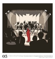 Jazz 2025 - Fotokunst-Kalender - Querformat 45 x 48 cm - Spiralbindung - Abbildung 5