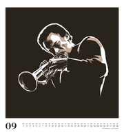 Jazz 2025 - Fotokunst-Kalender - Querformat 45 x 48 cm - Spiralbindung - Abbildung 9