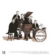 Jazz 2025 - Fotokunst-Kalender - Querformat 45 x 48 cm - Spiralbindung - Abbildung 11