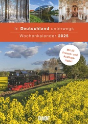 In Deutschland unterwegs Wochenkalender 2025 - Wandkalender - Format 21,0 x 29,7 cm - Cover