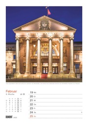 In Deutschland unterwegs Wochenkalender 2025 - Wandkalender - Format 21,0 x 29,7 cm - Illustrationen 1