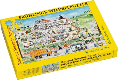 Frühling-Wimmel-Puzzle