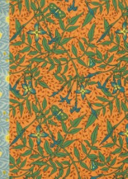 Gefährlich schön Notizbuch klein - Motiv Blau-gelbe Blüten - Cover