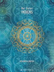 Der Zauber Indiens Geschenkpapier-Heft - Blaue Träume
