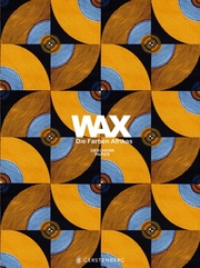 WAX Geschenkpapier-Heft - Motiv: Orange-blaue Kreise - Cover