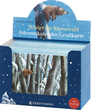 Display Grußkarten Winter im Bärenwald