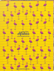 Die Tiere Afrikas Geschenkpapier-Heft Flamingo