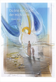 Jahreslosung Münch 2023, Kunstdruck 63 x 92 cm