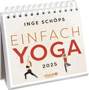 Wochenkalender 2025: Einfach Yoga - Cover