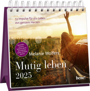 Wochenkalender 2025: Mutig leben - Cover