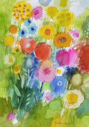 Blüte - Kartenset - Illustrationen 1