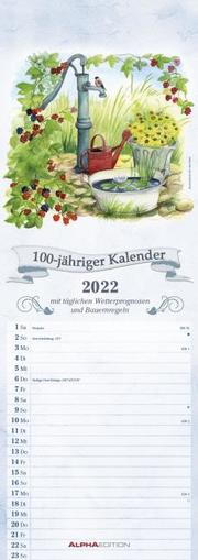 100-jähriger Kalender 2022 - Cover