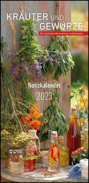 Kräuter und Gewürze - Notizkalender 2023