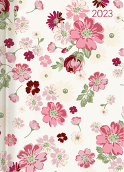 Ladytimer Flower Love 2023 - Blume - Taschenkalender A6 (10,7x15,2 cm) - Weekly - 192 Seiten - Notiz-Buch - Termin-Planer - Alpha Edition
