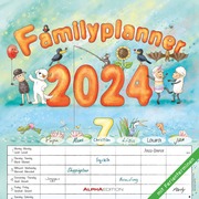 Familienplaner Cartoon 2024 - Cover
