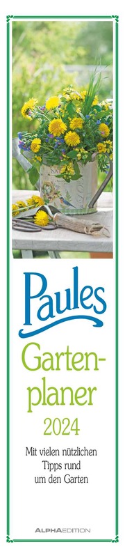 Paules Gartenplaner 2024 - Cover