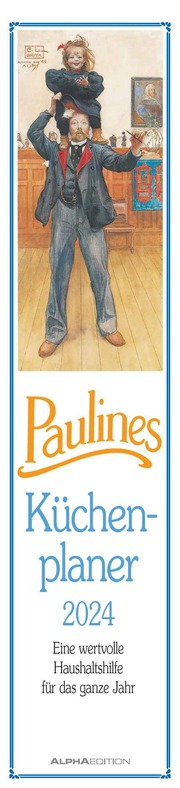 Paulines Küchenplaner 2024 - Cover
