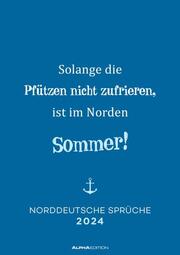Norddeutsche Sprüche 2024 - Cover