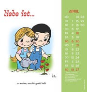 liebe ist... 2025 - Postkarten-Kalender - Kalender-mit-Postkarten - zum-raustrennen - 16x17 - Illustrationen 4