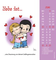 liebe ist... 2025 - Postkarten-Kalender - Kalender-mit-Postkarten - zum-raustrennen - 16x17 - Illustrationen 6