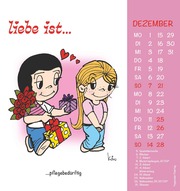 liebe ist... 2025 - Postkarten-Kalender - Kalender-mit-Postkarten - zum-raustrennen - 16x17 - Illustrationen 12