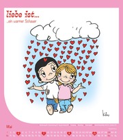 Liebe ist... 2025 - Wand-Kalender - 30x34 - Illustrationen - Paar - Illustrationen 5