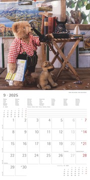 Teddy 2025 - Broschürenkalender 30x30 cm (30x60 geöffnet) - Kalender mit Platz für Notizen - Bildkalender - Wandkalender - mit herausnehmbarem Poster - Abbildung 9