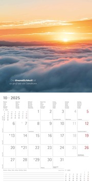 Zen 2025 - Broschürenkalender 30x30 cm (30x60 geöffnet) - Kalender mit Platz für Notizen - mit Lebensweisheiten - Bildkalender - Wandkalender - Illustrationen 10