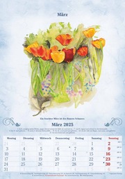 100-jähriger Kalender 2025 - Bildkalender 23,7x34 cm - mit Wetterprognosen, Bauernregeln und liebevollen Illustrationen - Wandkalender - Alpha Edition - Illustrationen 3