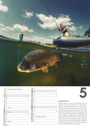 Der große Angelkalender 2025 - Bildkalender A3 (29,7x42 cm) - mit vielen Zusatzinformationen aus der Anglerwelt und Platz für Notizen - Wandkalender - Illustrationen 5
