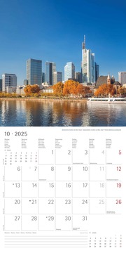 Deutschland 2025 - Broschürenkalender 30x30 cm (30x60 geöffnet) - Kalender mit Platz für Notizen - Wandkalender - Wandplaner - Wandkalender - Illustrationen 10