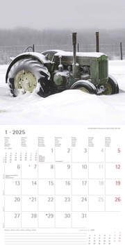 Traktoren Classics 2025 - Broschürenkalender 30x30 cm (30x60 geöffnet) - Kalender mit Platz für Notizen - Bildkalender - Wandplaner - Wandkalender - Abbildung 1