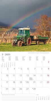 Traktoren Classics 2025 - Broschürenkalender 30x30 cm (30x60 geöffnet) - Kalender mit Platz für Notizen - Bildkalender - Wandplaner - Wandkalender - Abbildung 2