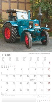 Traktoren Classics 2025 - Broschürenkalender 30x30 cm (30x60 geöffnet) - Kalender mit Platz für Notizen - Bildkalender - Wandplaner - Wandkalender - Abbildung 8