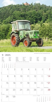 Traktoren Classics 2025 - Broschürenkalender 30x30 cm (30x60 geöffnet) - Kalender mit Platz für Notizen - Bildkalender - Wandplaner - Wandkalender - Abbildung 9