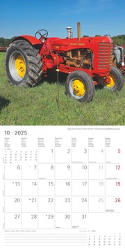 Traktoren Classics 2025 - Broschürenkalender 30x30 cm (30x60 geöffnet) - Kalender mit Platz für Notizen - Bildkalender - Wandplaner - Wandkalender - Abbildung 10