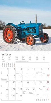 Traktoren Classics 2025 - Broschürenkalender 30x30 cm (30x60 geöffnet) - Kalender mit Platz für Notizen - Bildkalender - Wandplaner - Wandkalender - Abbildung 12