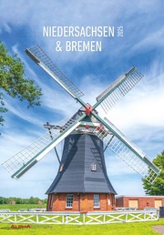 Niedersachsen und Bremen 2025 - Bild-Kalender 23,7x34 cm - Regional-Kalender - Wandkalender - mit Platz für Notizen - Alpha Edition