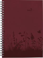 Wochenplaner Nature Line Flower 2025 - Taschen-Kalender A5 - 1 Woche 2 Seiten - Ringbindung - 128 Seiten - Umwelt-Kalender - mit Hardcover - Alpha Edition - Cover