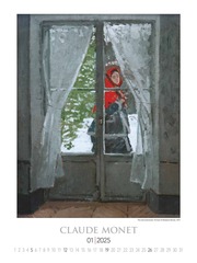 Claude Monet 2025 - Bild-Kalender 42x56 cm - Kunst-Kalender - Wand-Kalender - Malerei - Alpha Edition - Abbildung 1
