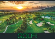 Golf 2025 - Bildkalender 48,5x34 cm im Querformat - internationaler Golfkalender - Sportkalender - Wandplaner - Wandkalender - Alpha Edition