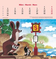 Der kleine Maulwurf 2025 - Postkarten-Kalender - Kalender-mit-Postkarten - zum-raustrennen - 16x17 - Illustrationen 3